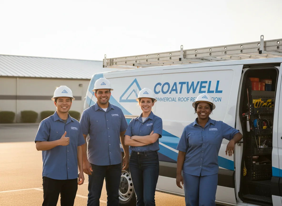 Commercial roof coating company in Filer City, MI
